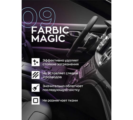 Универсальный очиститель интерьера автомобиля с консервантом Smart Open FARBIC MAGIC 5 л 15095