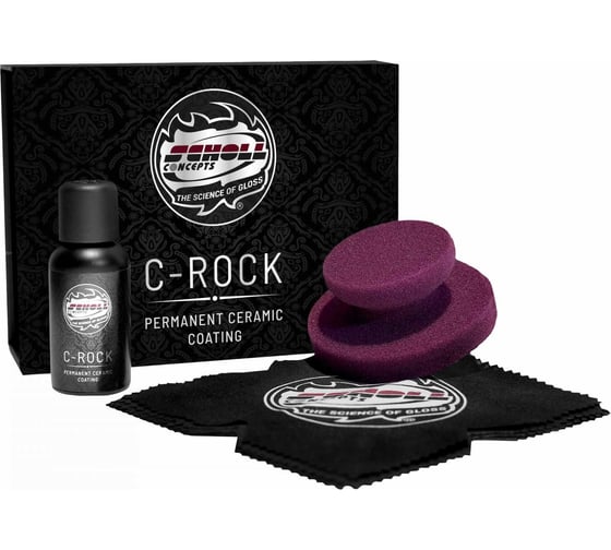 Перманентное керамическое покрытие SCHOLL Concepts C-ROCK, набор 610830