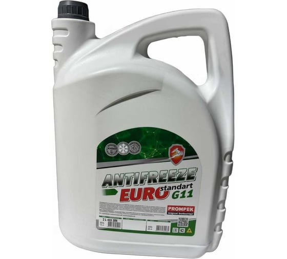 Антифриз Промпэк ЕВРО Стандарт Green, 10 кг 4607331791010