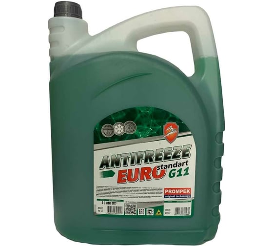 Антифриз Промпэк ЕВРО Стандарт Green, 10 кг 4607331791010