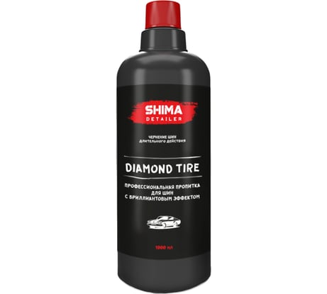 Чернитель для шин SHIMA DETAILER DIAMOND TIRE с бриллиантовым эффектом 1л 4603740922043