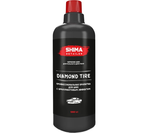 Чернитель для шин SHIMA DETAILER DIAMOND TIRE с бриллиантовым эффектом 1л 4603740922043 1