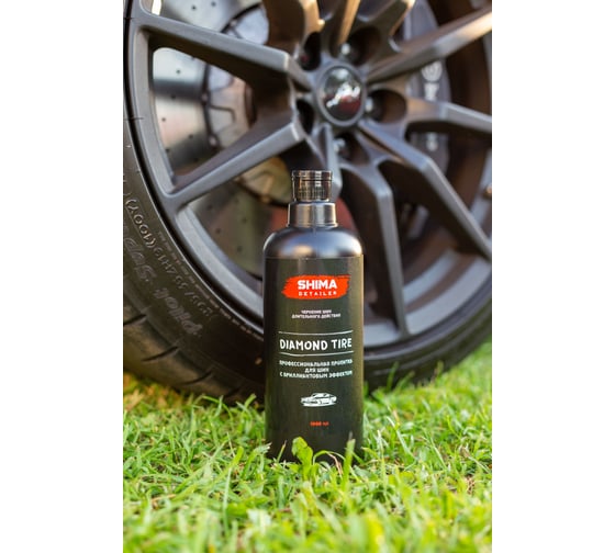 Чернитель для шин SHIMA DETAILER DIAMOND TIRE с бриллиантовым эффектом 1л 4603740922043