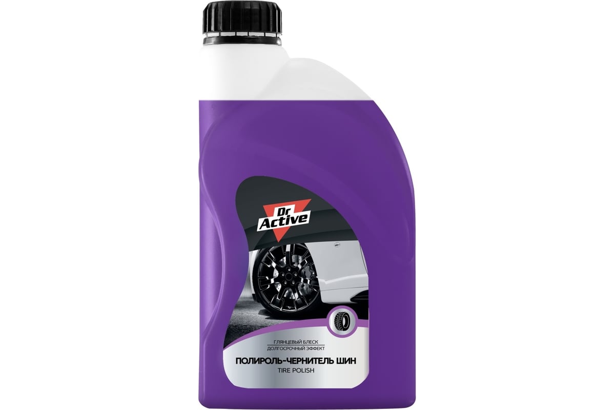 Средство для полировки и чернения шин Sintec Dr. Active Tire Polish на  основе глицерина, 1 л 801760 - выгодная цена, отзывы, характеристики, фото  - купить в Москве и РФ