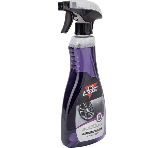 Полироль для шин Sintec Dr. Active Black Rubber, 500 мл спрей 802439