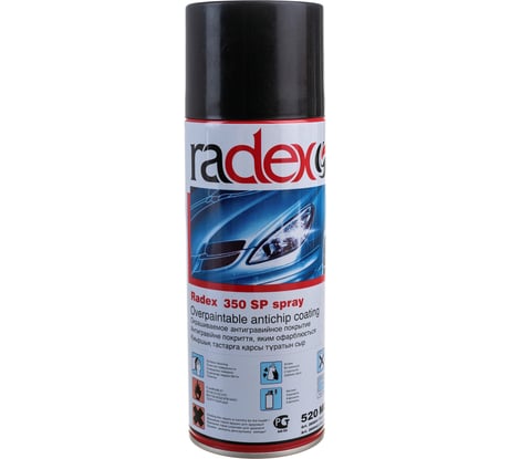 Окрашиваемое антигравийное покрытие RADEX аэрозоль 350SP Radex (12302) 260041N
