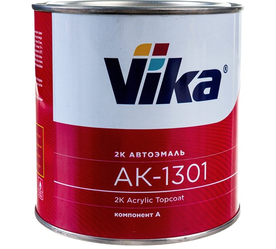 Эмаль Vika АК-1301 черная 601 18-000080