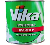 Грунтовка-праймер VIKA Primer антирокоррозионная, серая, 1 кг 200554