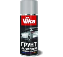 Акриловая грунтовка VIKA аэрозоль, черная, 520 мл О02678