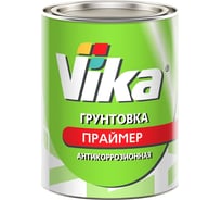 Грунтовка-праймер VIKA Primer антирокоррозионная, черная, 3.5 кг 206075