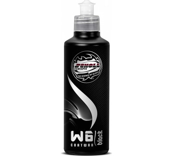 Черный воск длительного защитного действия SCHOLL Concepts W6 BLACK 250 мл 10636