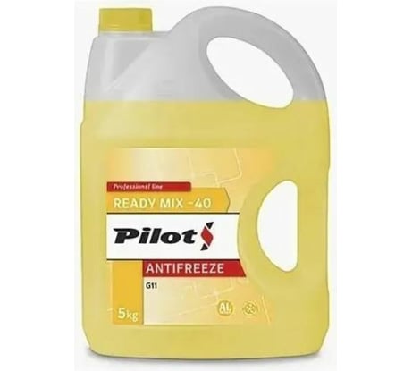 Антифриз PILOTS YELLOW LINE -40, 5 л 3214