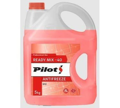 Антифриз PILOTS RED LINE -40, 5 л 3207