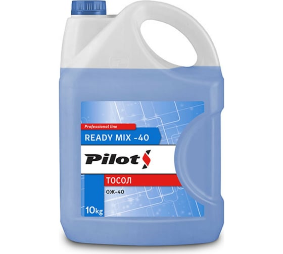 Антифриз PILOTS BLUE LINE -40, 10 л 3227 1
