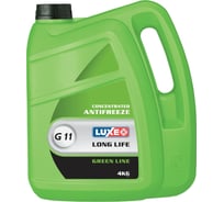 Антифриз LUXЕ GREEN LINE зеленый, концентрат, 4 л 669