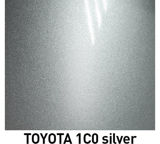 Базовая эмаль MOBIHEL металлик, TOYOTA 1C0 silver, 1 л 47895802