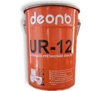 Быстросохнущая автоспецэмаль Деоль UR-12 белая ночь глянцевая UR12G5