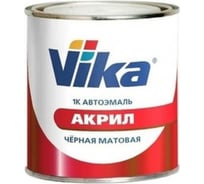 Матовая эмаль Vika черная 18-000082