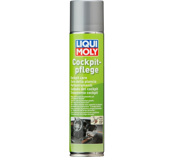Cредство для ухода за пластиком LIQUI MOLY Cockpit-Pflege Vanille ваниль 0,3л 1598 1