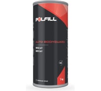Средство для защиты кузова POLFILL Масс 2 в 1.Черный 1 кг. 13-000034