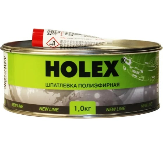 Полиэфирная шпатлевка Holex NEW LINE SOFT 1 кг HAS-381966 1