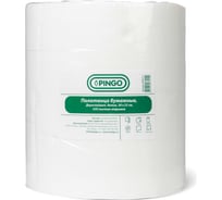 2-х слойная отрывная бумага Pingo белая, 20x20 см, рулон 750 отрывов 85077-1