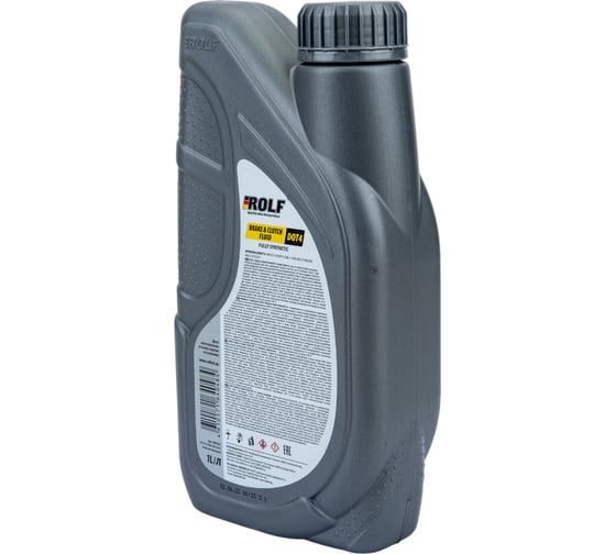 Тормозная жидкость Rolf Brake & Clutch Fluid DOT-4, 910г 322205