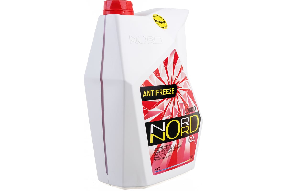 Антифриз nord красный 10л