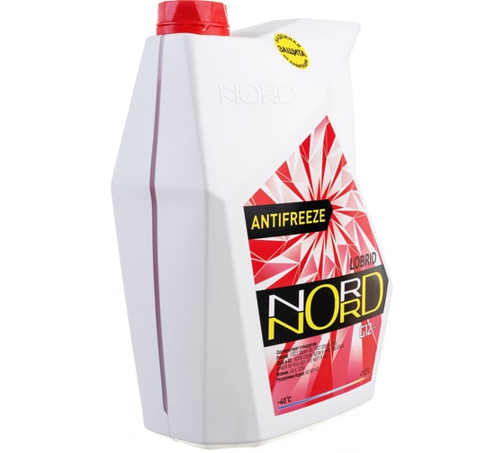 Антифриз NORD красный, 10 кг NR20485