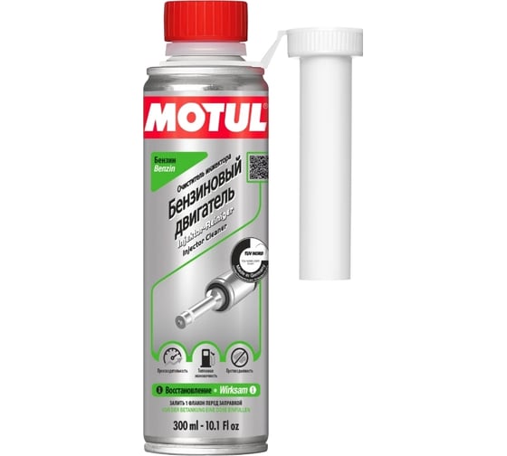 Промывка топливной системы бензиновых двигателей MOTUL Injector Cleaner Gasoline EFS RU 0.3 л 110683 1