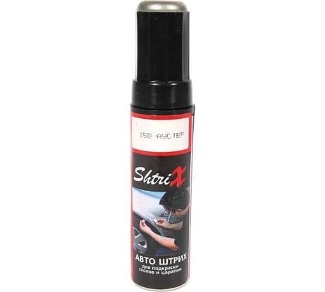 Профессиональный карандаш с кисточкой для удаления сколов и царапин Аэрохим Shtrix Авто штрих аустер, 12 мл LADA 158