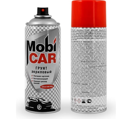 Акриловый грунт Mobicar 520 мл, белый 0504-24 MC