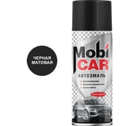 Аэрозольная автоэмаль Mobicar 520 мл 000 черная матовая 0501-000 MC