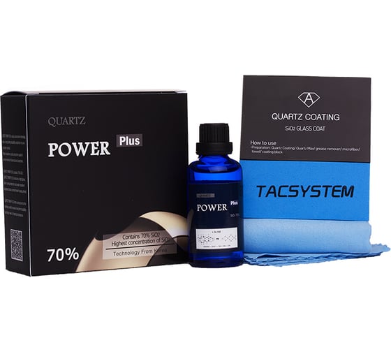 Кварцевая защита ЛКП TACSYSTEM QUARTZ POWER PLUS PN.Q-1320-50, 50 мл 052835 1