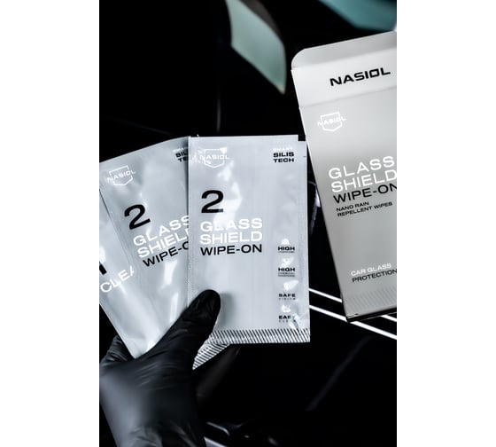Салфетка-антидождь Nasiol Glasshield Wipe-on 5 г 051060