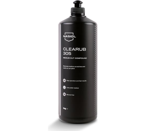Абразивная паста Nasiol Clearub 305 Polish 1 кг 051079