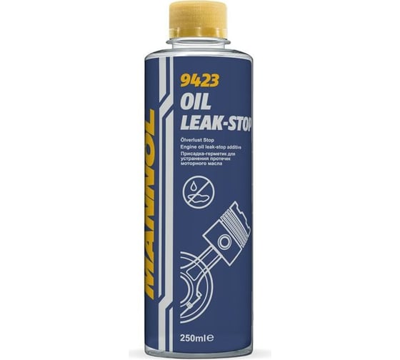 Герметик системы смазки MANNOL OIL LEAK-STOP 250 мл 9423025