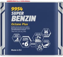 Специальная присадка в бензин MANNOL SUPER BENZIN OCTANE PLUS 500 мл для повышения октанового числа 9954