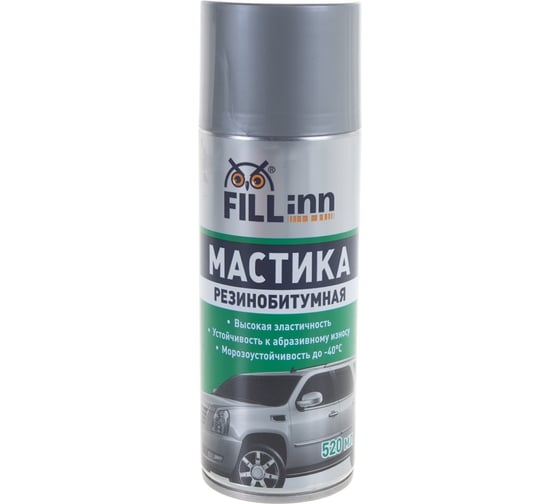 Мастика резино-битумная (аэрозоль, 520 мл) FILL INN FL019