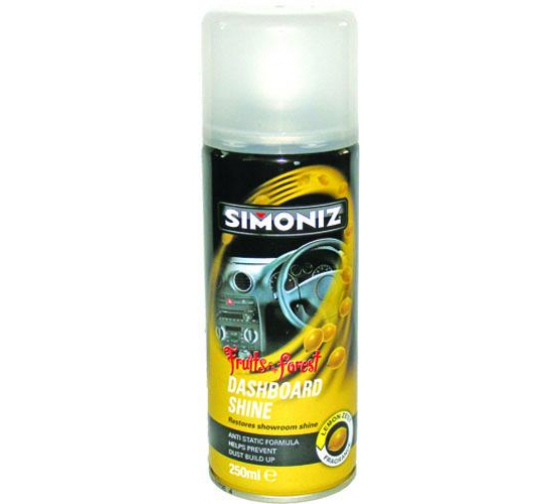 Очиститель-полироль приборной панели (аэрозоль; лимон; 250 мл) SIMONIZ SIM07 1