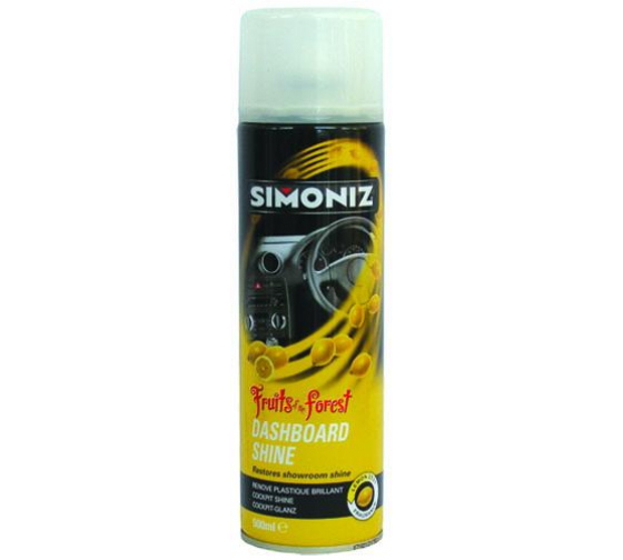 Очиститель-полироль приборной панели (аэрозоль; лимон; 500 мл) SIMONIZ SIM04 1