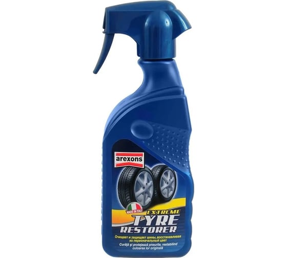 Очиститель и восстановитель шин триггер-спрей AREXONS Extreme Tyre Restorer 400 мл. 5463 1
