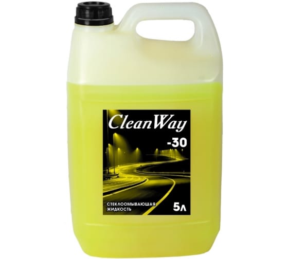 Автостеклоочиститель зимний (-30) 5 л Clean Way 61457 1