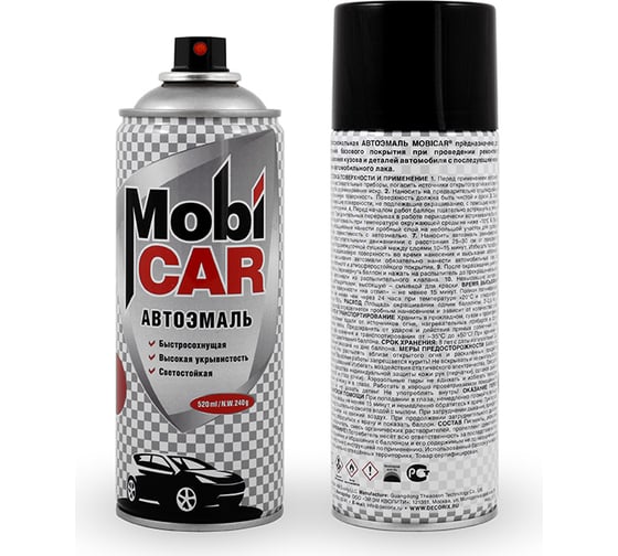 Аэрозольная автоэмаль Mobicar 520 мл 303 хаки 0501-303 MC