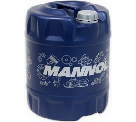 Готовый раствор охлаждающей жидкости MANNOL ANTIFREEZE LONGLIFE Антифриз красный, AF12+, 10 л 2046