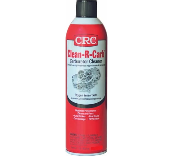 Очиститель-аэрозоль карбюратора и дроссельной заслонки CRC CLEAN-R-CARB 453гр/16oz. 05081