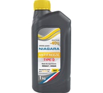 Охлаждающая жидкость NIAGARA Антифриз Type-D 40 (желтый) 1 кг 013001004058