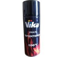 Термостойкая эмаль VIKA черная, 0.52 л 18-000020