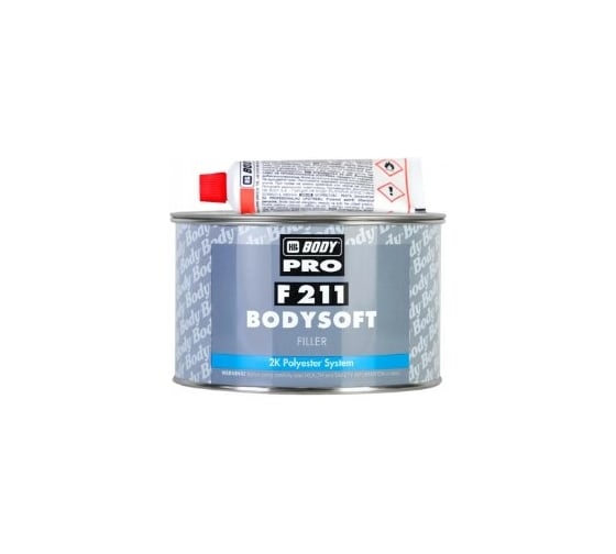 Шпатлевка HB BODY BODYSOFT 211 Classic 0.25 кг 2116300000