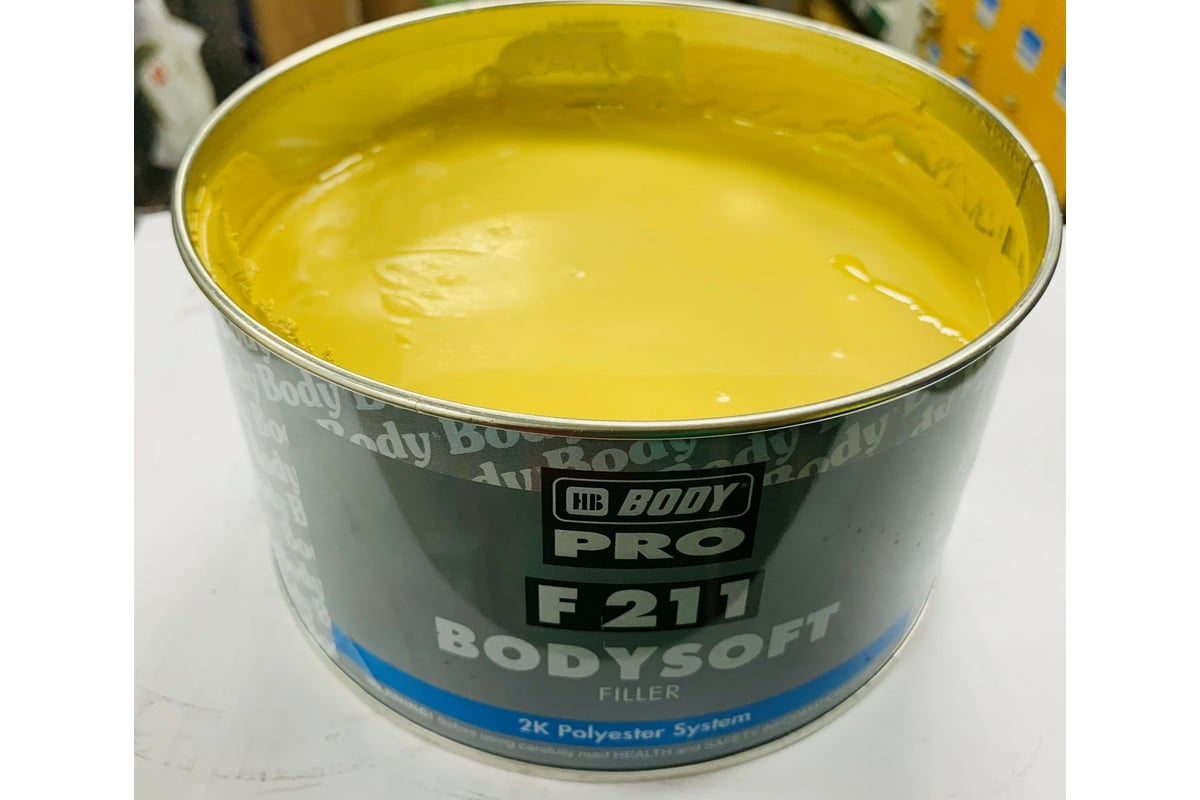 Шпатлевка HB BODY BODY PRO F211 SOFT 5 кг 2112300005 - выгодная цена ...